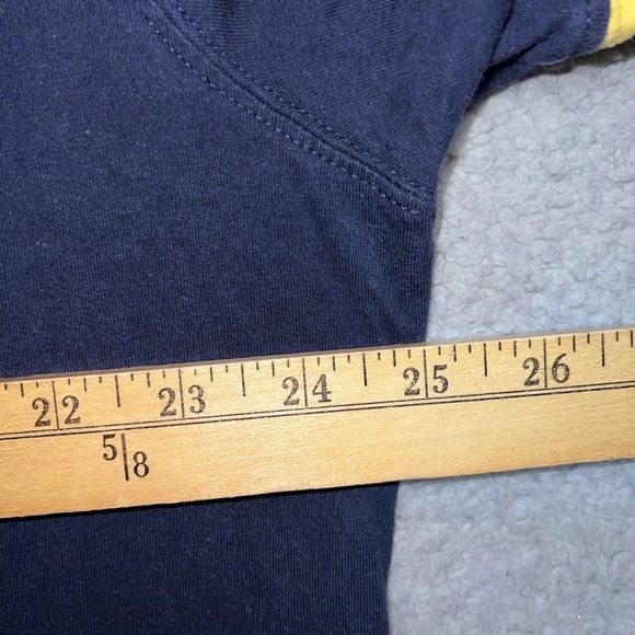 VTG Disney Parks T Shirt Men's Sz XL Blue Ringer Ukulele Floral Double Sided Tee - Picture 9 of 9